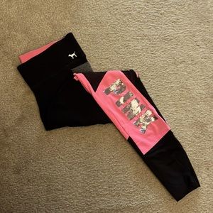 PINK Victoria Secret Medium Mesh Leggings